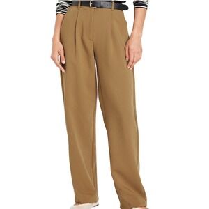 Old Navy Trousers‎ Wide Leg Pleated Career Casual Khaki Pants Large New W/ Tags